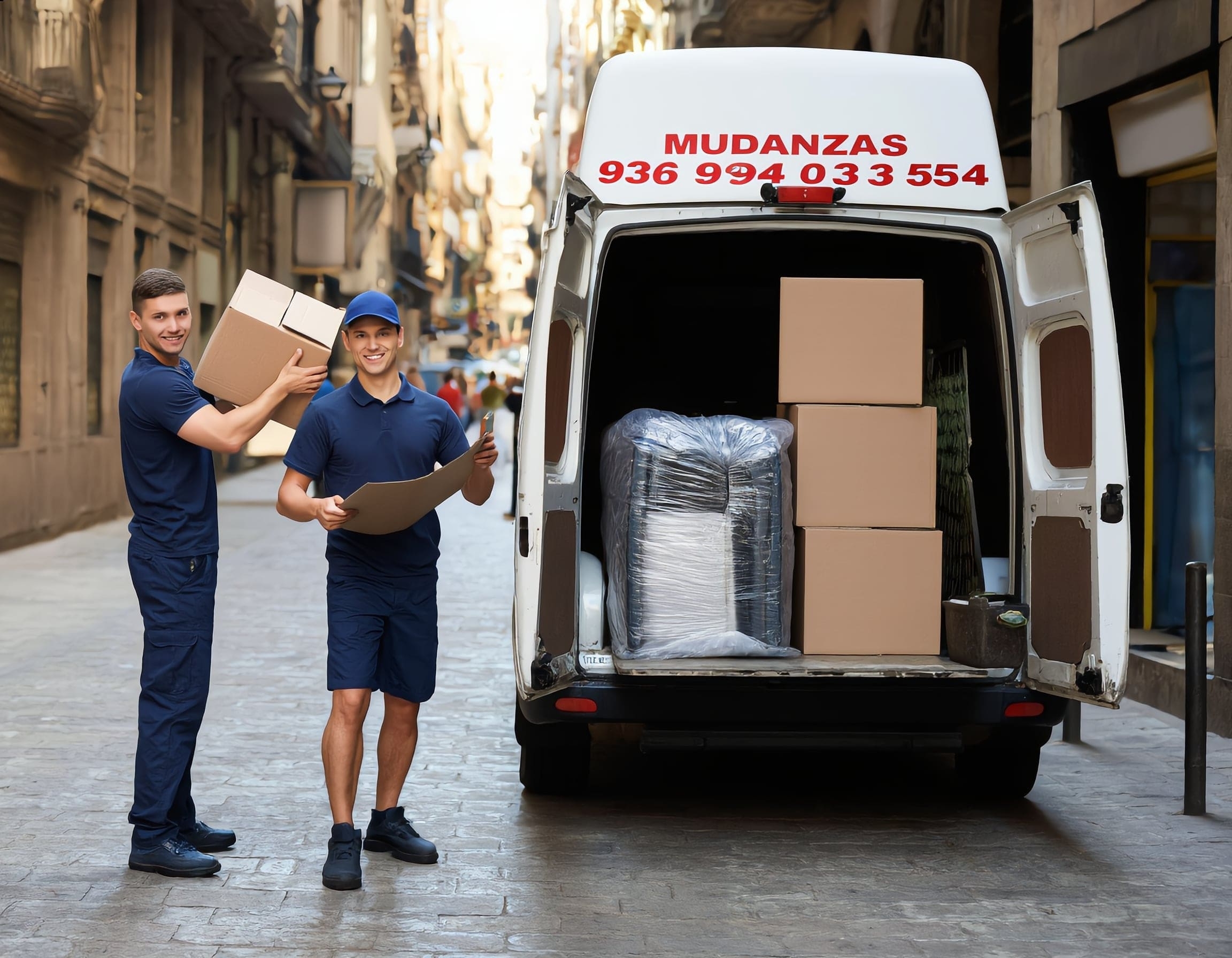 Consulta precio mudanza en Barcelona 